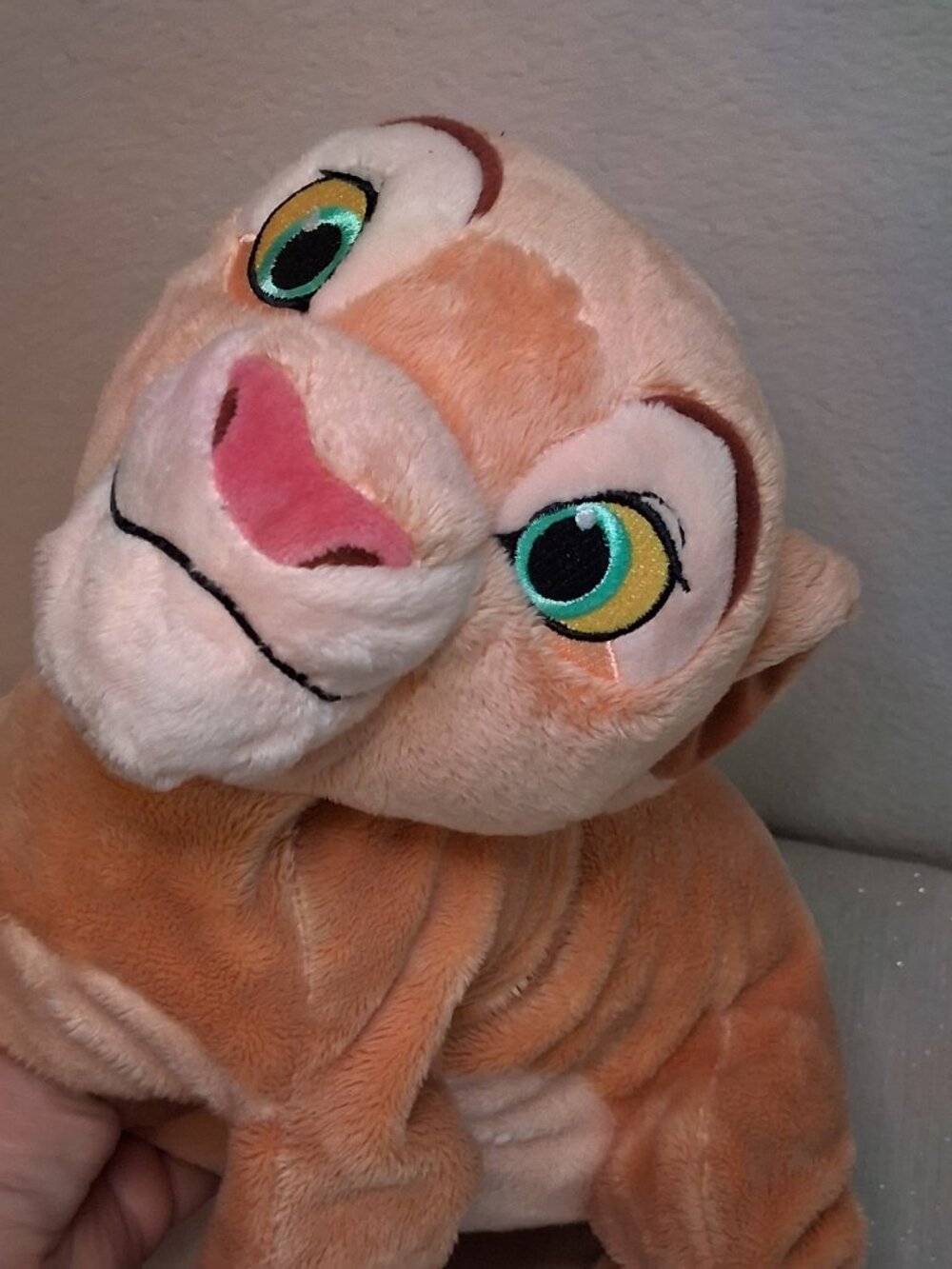 The Disney Store Lion King Young NALA Plush Soft Floppy Stuffed Animal 14"